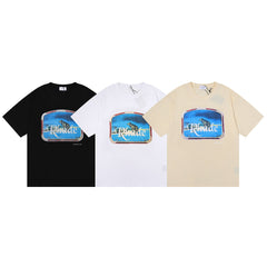 Rhude T Shirts Short Sleeves