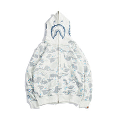 Bathing Ape Hoodie Luminous Star Print Jacket