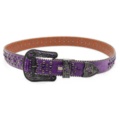 Hip-hop punk rhinestone belt punk hot girl style