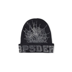 Sp5der Knitted Beanie Wool