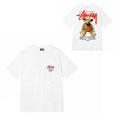 Stussy T Shirts Casual Versatile Loose T Shirts Couple
