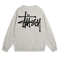 Stussy Sweatshirts Crew Neck Fleece Sweater