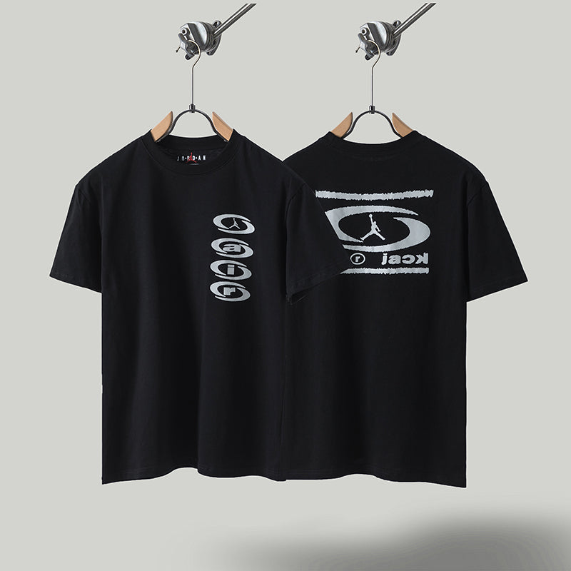 Travis Scott T Shirts Cactus Jack X Air Jordan joint short sleeve