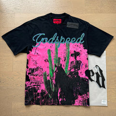 Godspeed T-Shirt Retro Fantasy Pattern