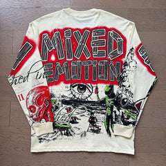 Mixed Emotion Long-Sleeved Shirt