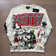 Mixed Emotion Long-Sleeved Shirt