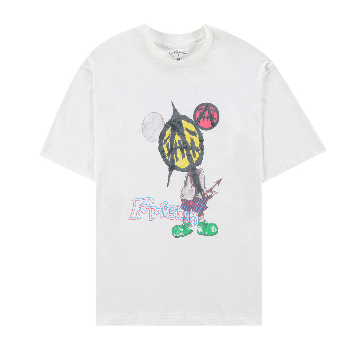 Travis Scott T-Shirt TRAVIS SCOTT CACTUS JACK Loose Crew Neck Short Sleeve