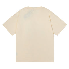Rhude T Shirt Micro Label Letter F1 Racing Printed Short Sleeve T-Shirt Loose Half Sleeve Shirt