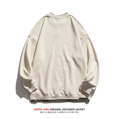 Men Pullover Hoodie Spring Loose Casual Top