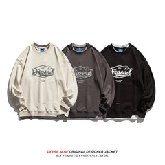 Men Pullover Hoodie Spring Loose Casual Top