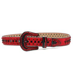Hip-hop punk rhinestone belt punk full of diamonds