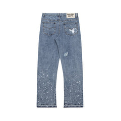 Gallery Dept Jeans Unisex Loose Distressed Jeans
