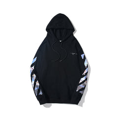 OW  hoodie Monet Oil Painting Series Crew Neck Pullover Hood