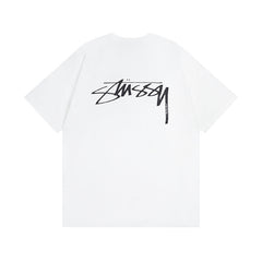 Stussy T Shirts Casual Loose Couple T Shirts