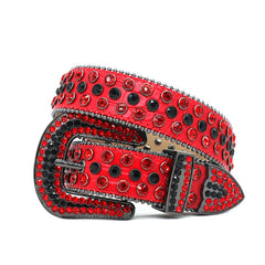 Hip-hop punk rhinestone belt punk full of diamonds