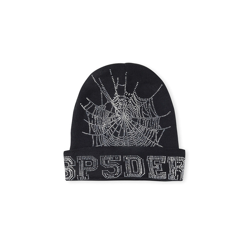 Sp5der Knitted Beanie Wool