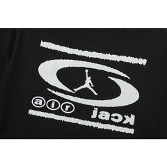 Travis Scott T Shirts Cactus Jack X Air Jordan joint short sleeve